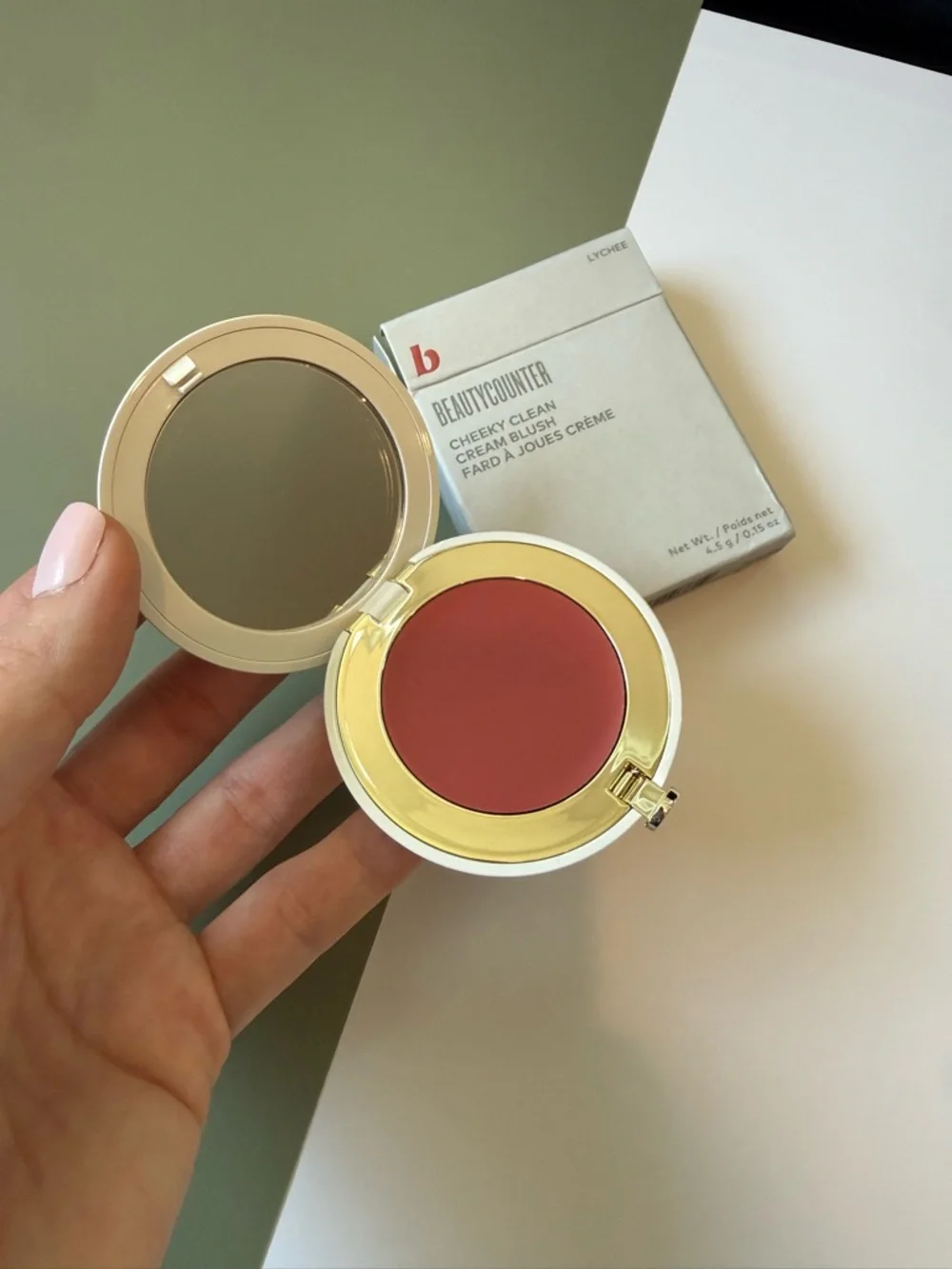 beautycounter Rosebud cream blush NIB clean beauty new $42 retail! Flash sale!!!